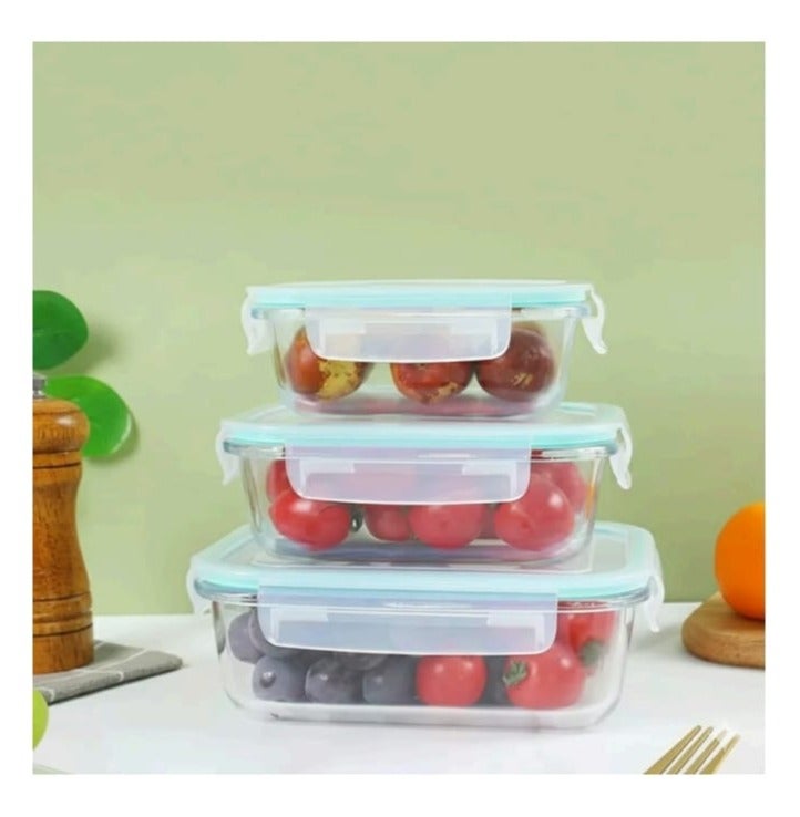 Group Tiger Pyrex fridge container set - Image 1
